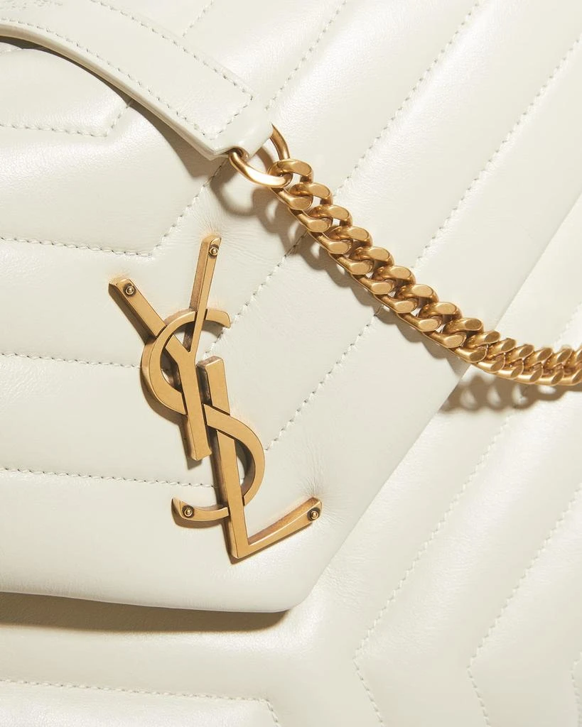 Yves Saint Laurent Loulou Medium YSL Shoulder Bag in Quilted Leather 6