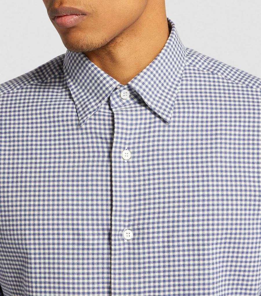Brioni Cotton Check Shirt 6