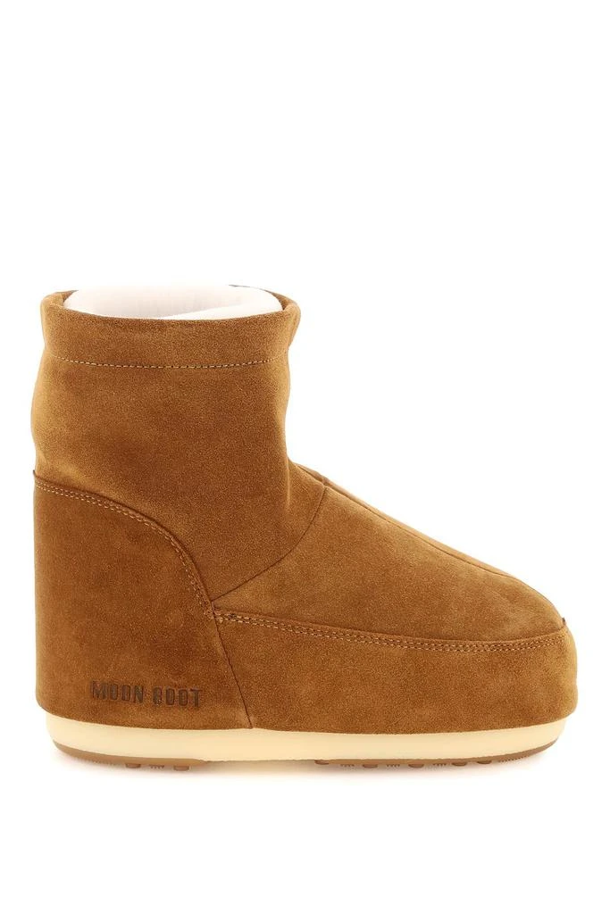 MOON BOOT icon low suede snow boots 1