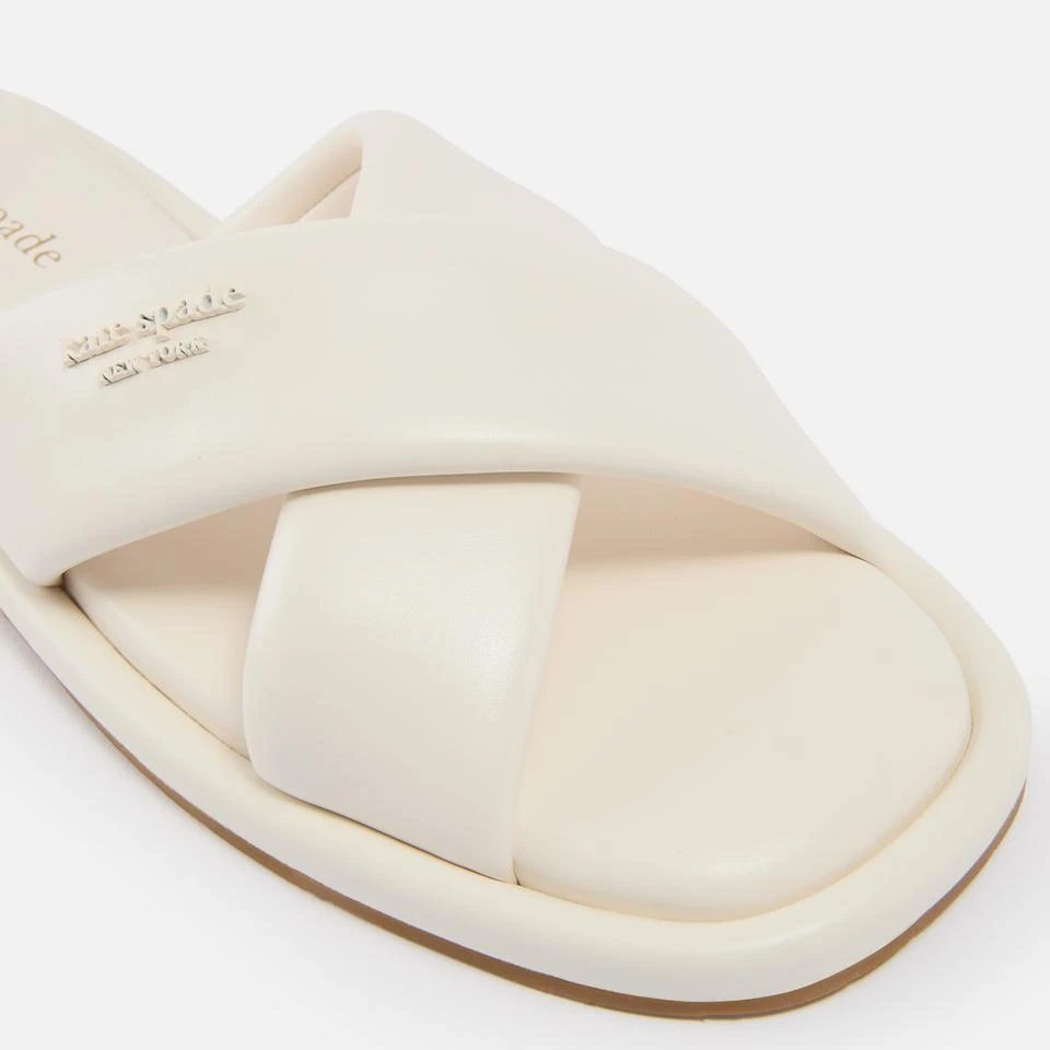 Kate Spade KATE SPADE NEW YORK WOMEN'S RIO FAUX LEATHER SLIDERS 3