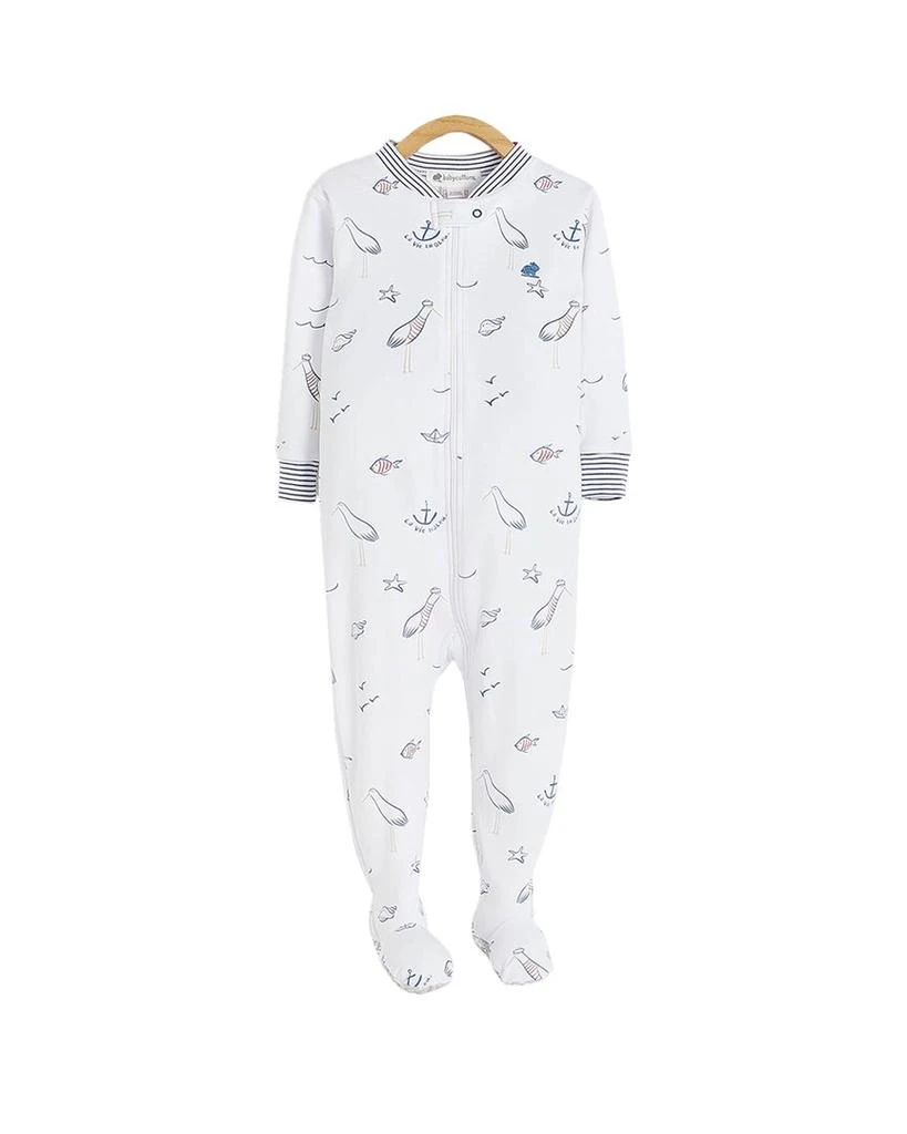 babycottons Sea Snug Footie 1
