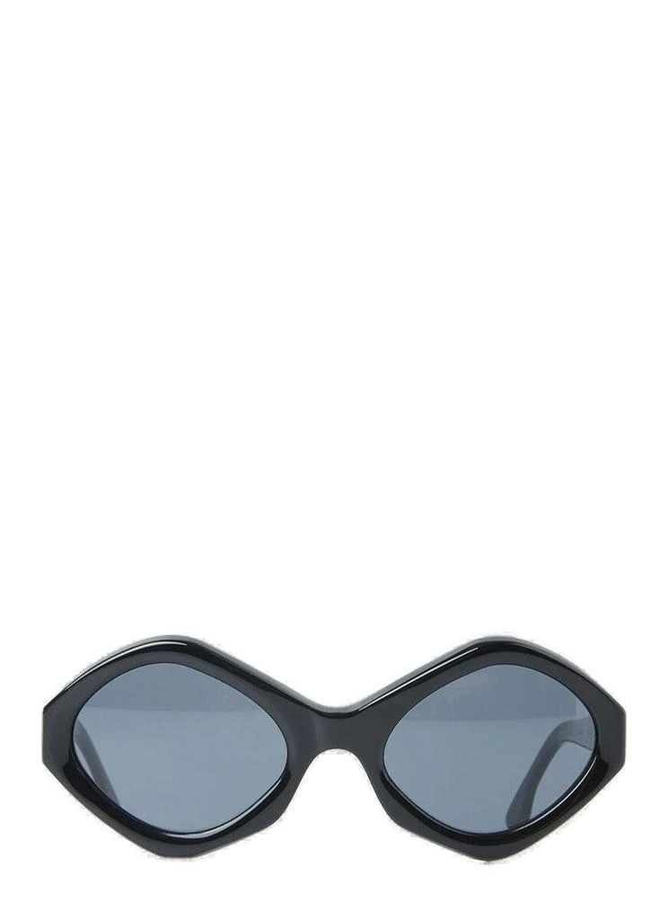 Kiko Kostadinov Kiko Kostadinov Oval-Frame Sunglasses 1