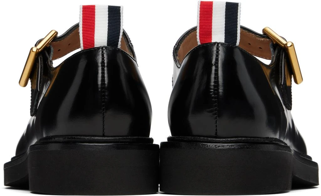 Thom Browne Black Soft Spazzolato Stud Thom John Loafers 2