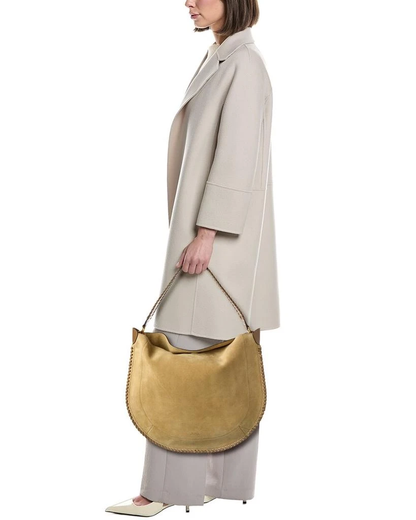 Isabel Marant Oskan Soft Suede Hobo Bag 4