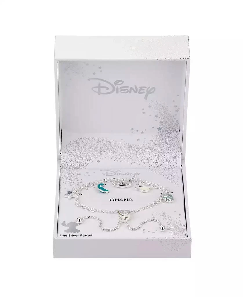 Disney Crystal and Mother of Pearl Stitch Outer Space Bolo Bracelet 2