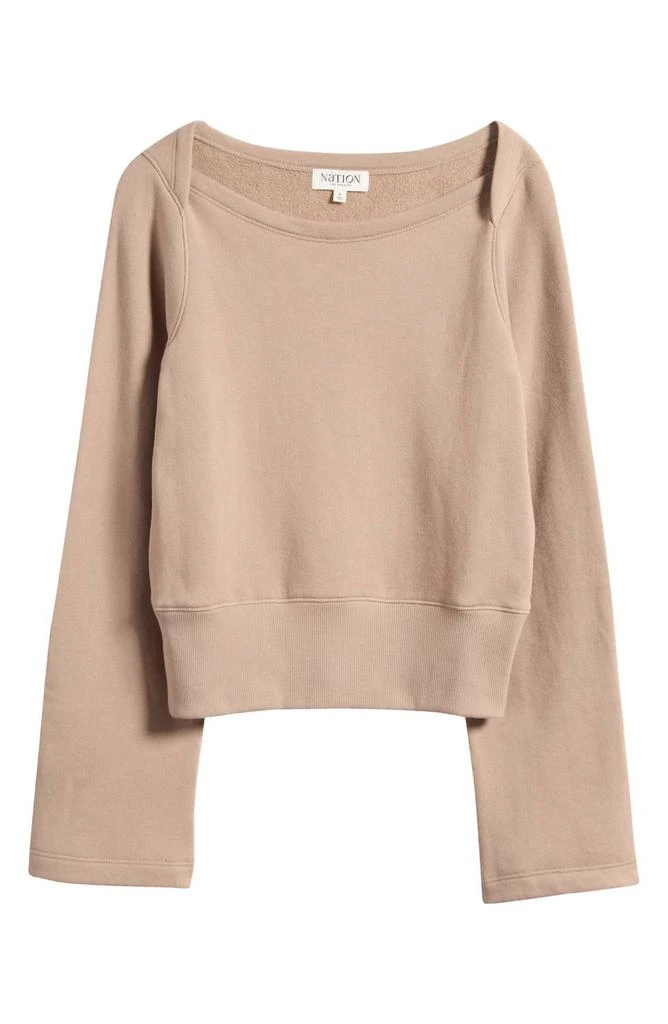 Nation LTD Nation Ltd - Darlene Envelope Neck Sweatshirt 5