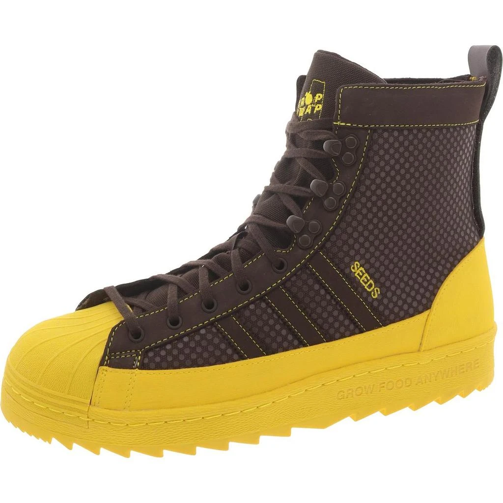Adidas Superstar Boot High HBE Mens Lace-Up Cross Fitness High-Top Sneakers 1