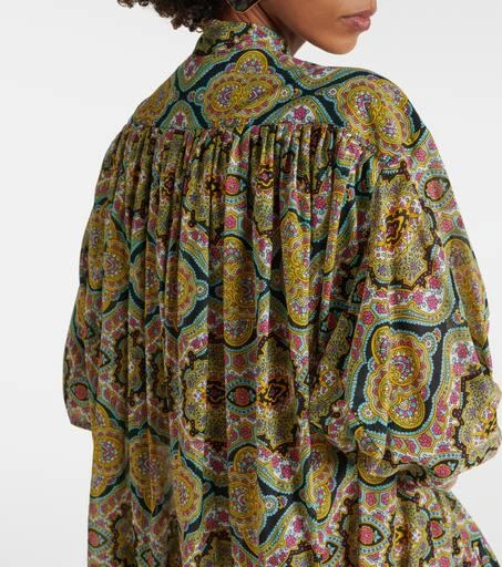 ETRO Printed cotton shirt dress 6