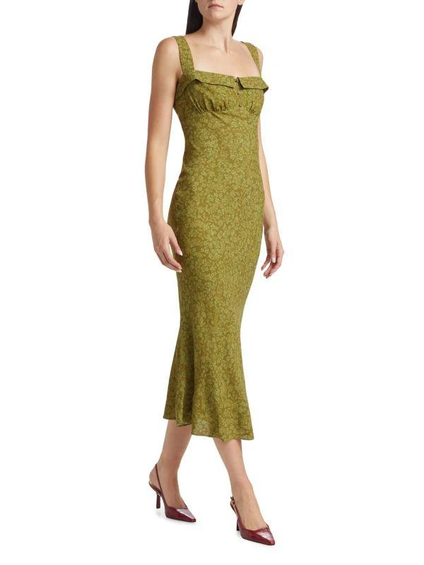 Reformation Tancy Floral Midi-Dress 3