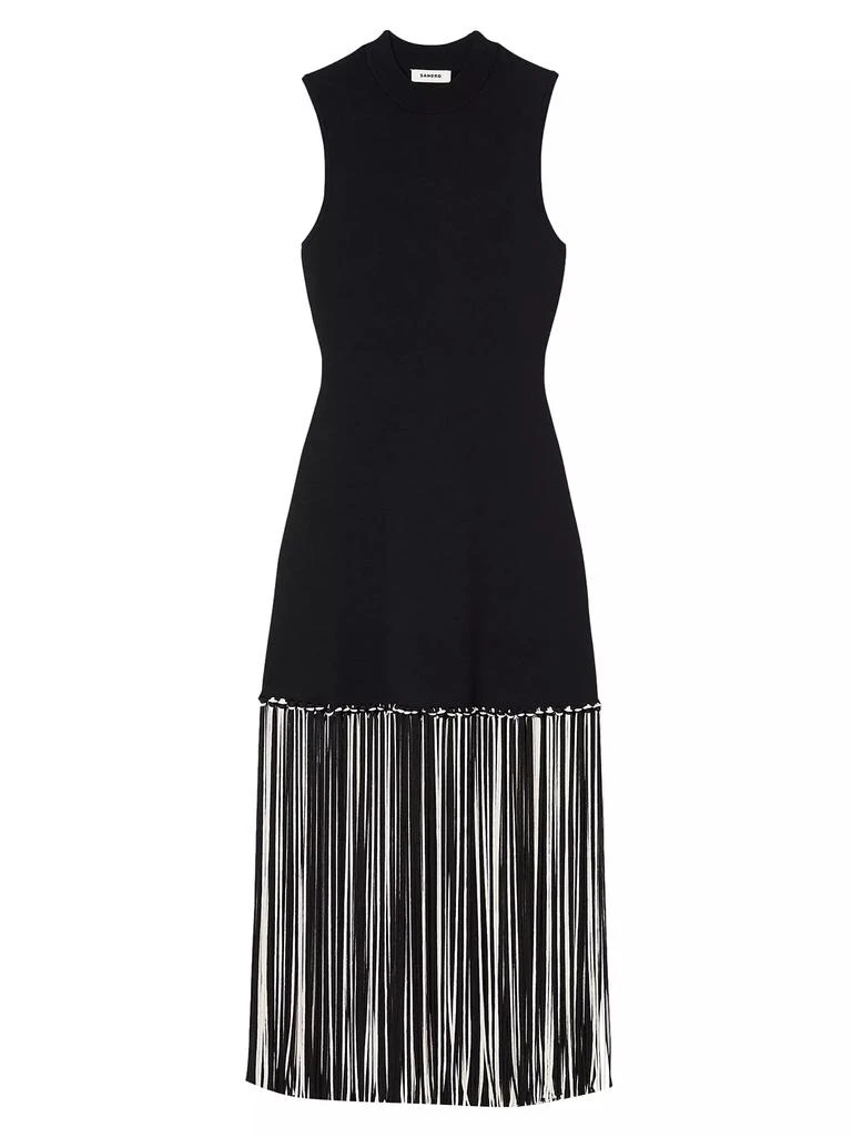Sandro Fringed Dress 1