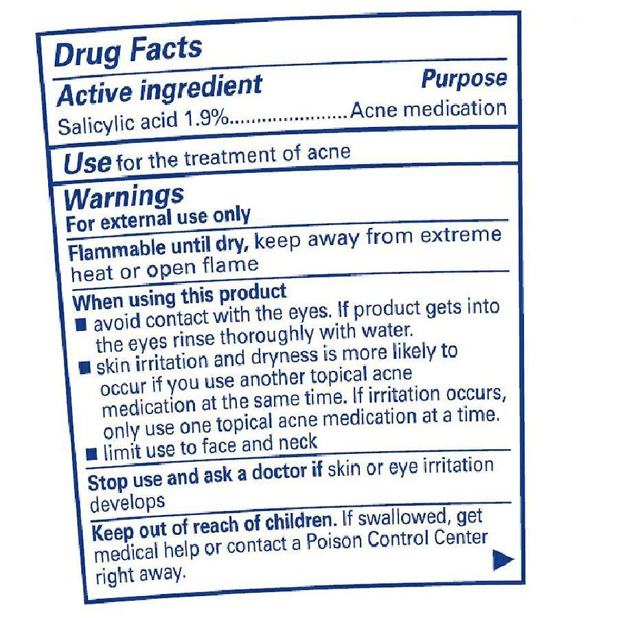 Clearasil Acne Control Treatment Facial Cleansing Daily Pads 5 in1 with Salicylic Acid 3