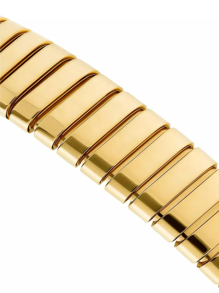 BVLGARI Tubogas 18K Yellow Gold Bracelet 6