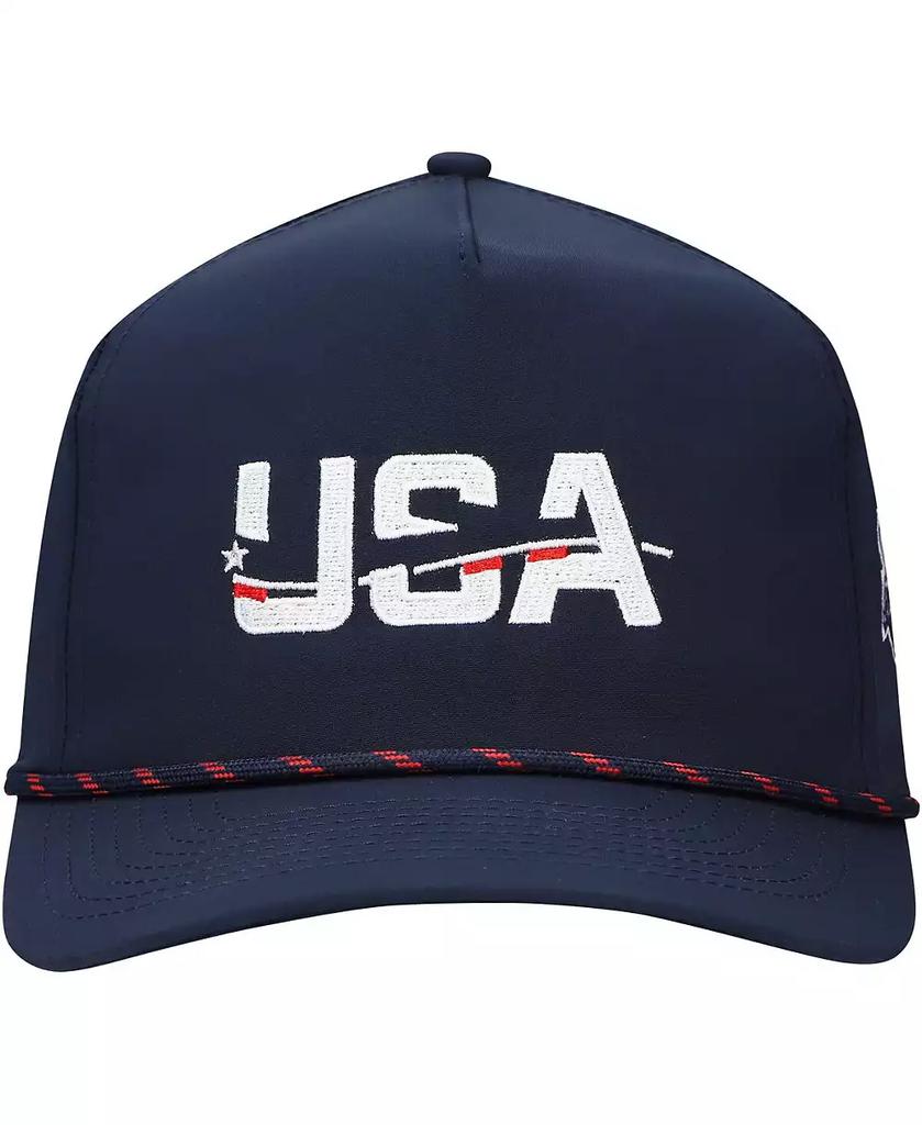 IMPERIAL Men's Navy USA Swimming the Wrightson Rope Adjustable Hat