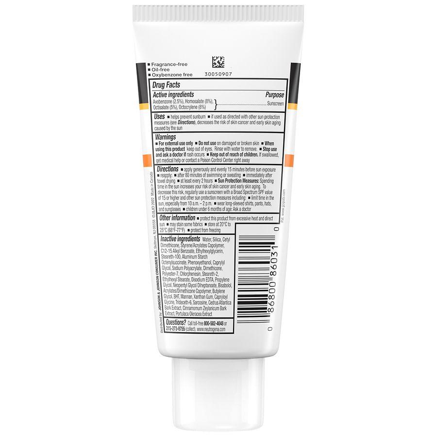 Neutrogena Clear Face Liquid Lotion Sunscreen With SPF 30