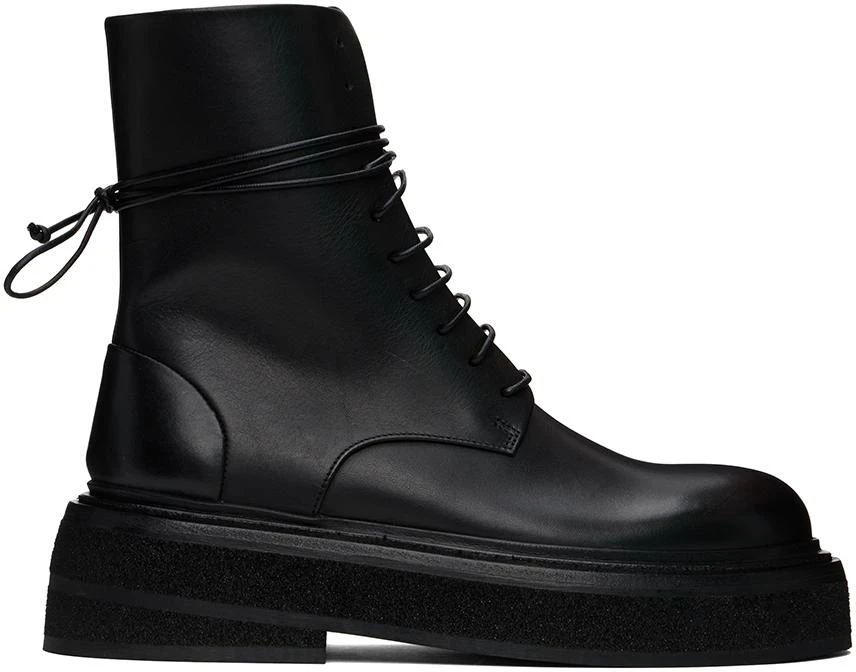 Marsèll Black Zuccone Boots 1