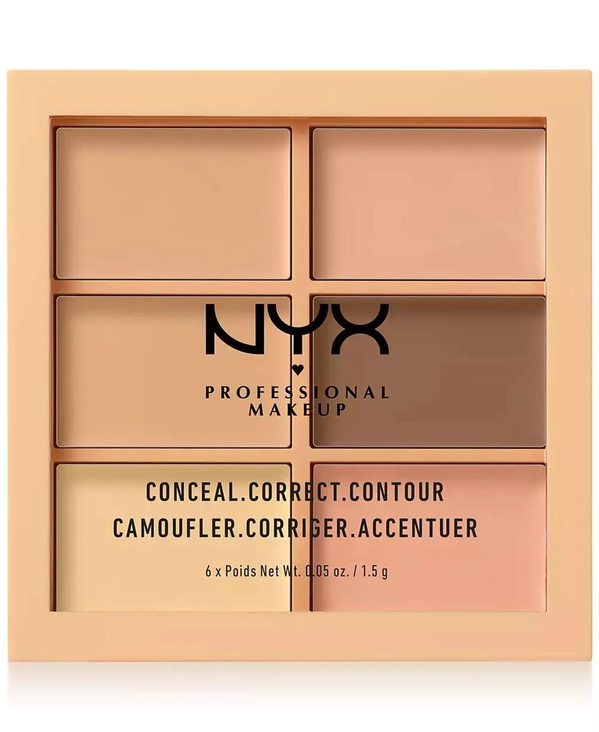 NYX Professional Makeup Conceal Correct Contour Palette Light 1