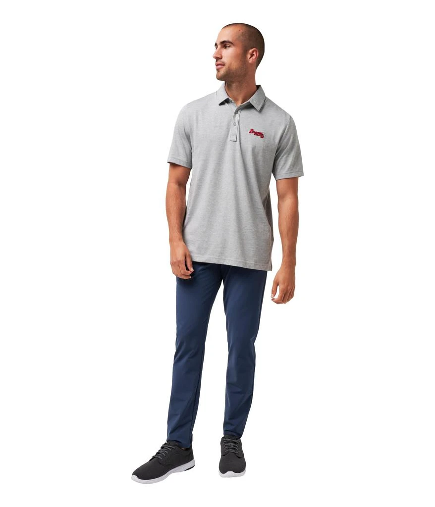 Travis Mathew Atlanta Braves The Zinna Polo 4