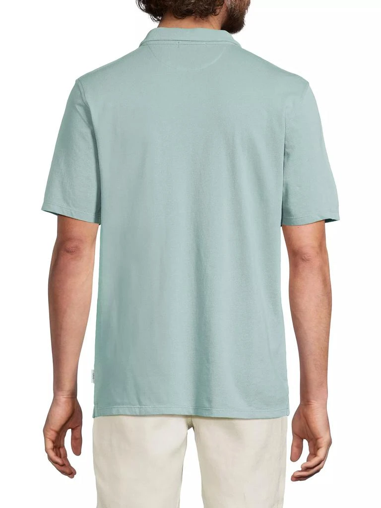 Onia Johnny Collar Pique Cotton Polo Shirt 5