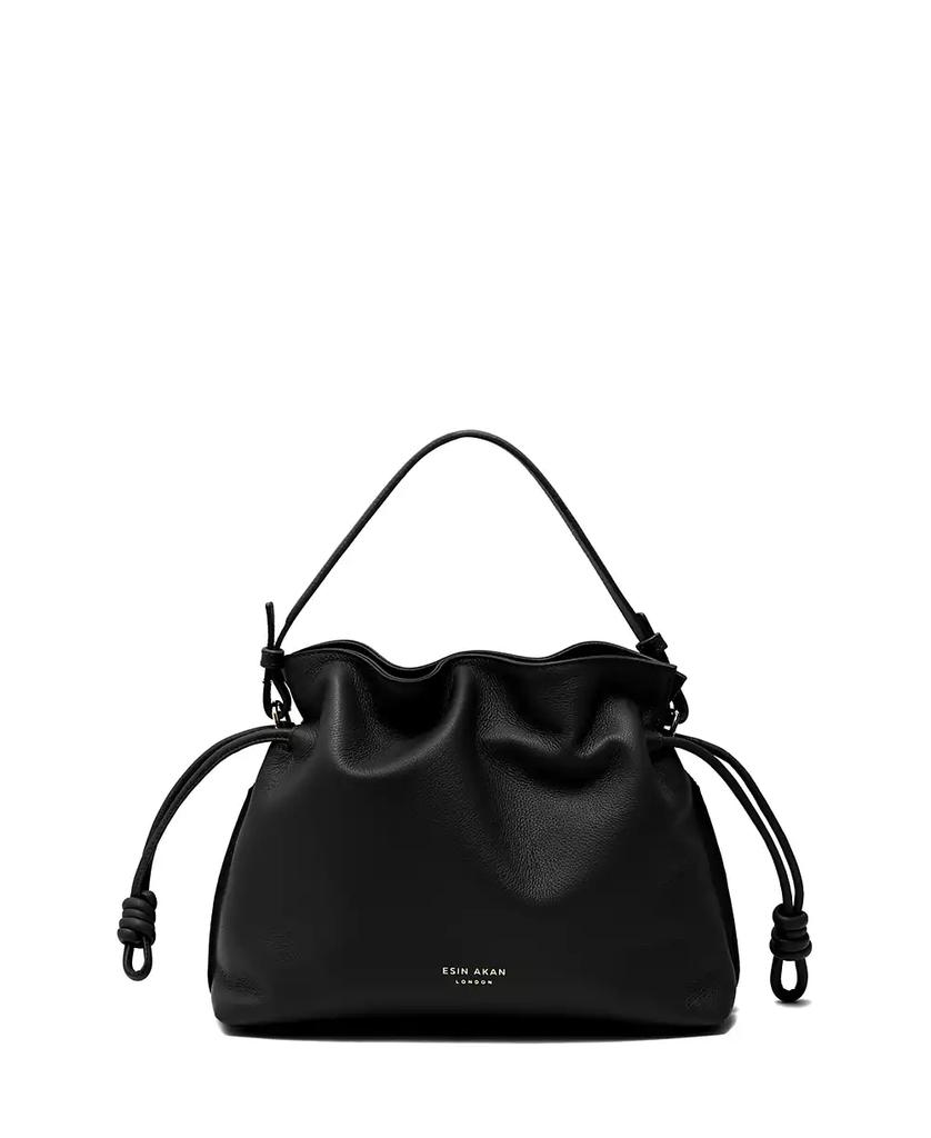Esin Akan Midi Emma Leather Top Handle Crossbody Bag