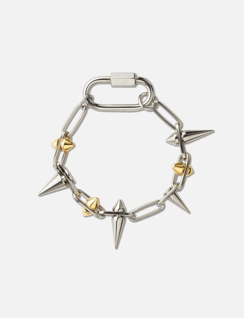 IN GOLD WE TRUST PARIS BOLD SPIKE BRACELET 1