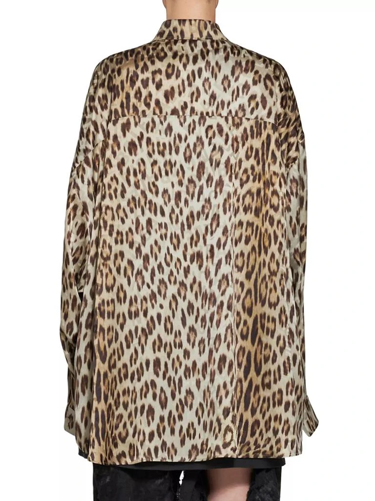 Balenciaga Leopard Shirt Oversized 4