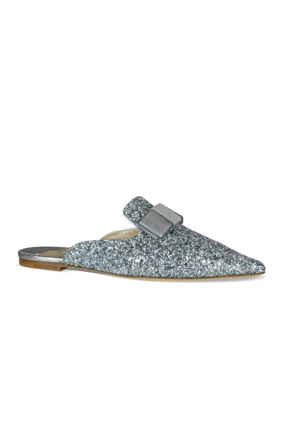 Jimmy Choo Luxury shoes for women jimmy choo silver glitter mules 2