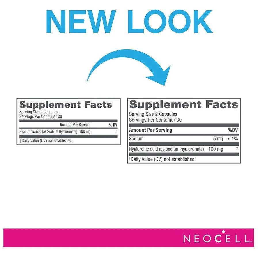 NeoCell Hyaluronic Acid Capsules 6