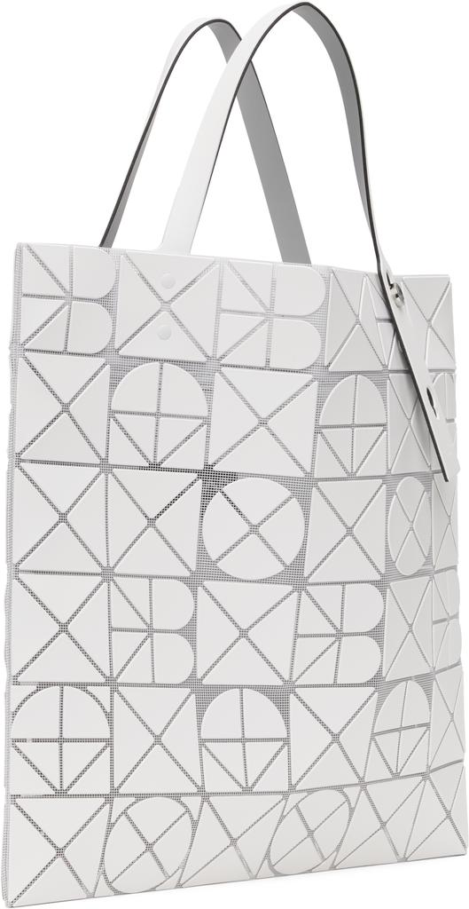 Issey Miyake White Font Tote
