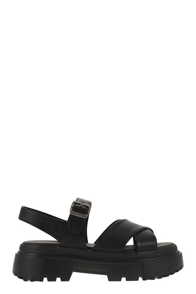 【送料&関税込】Hogan Leather Sandal With Midsole Hogan Leather Sandal With Midsole | italist