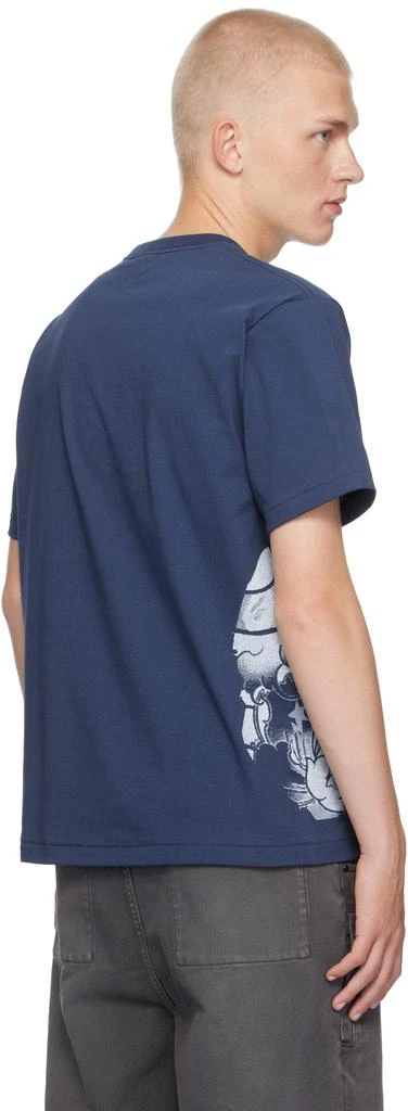 Bape Navy Tattoo Side Big Ape Head T-shirt 3