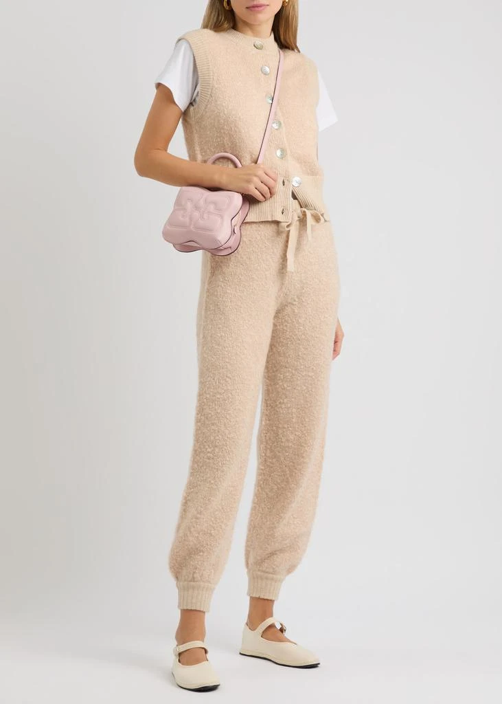 CRUSH CASHMERE Odi bouclé mohiar vest 4