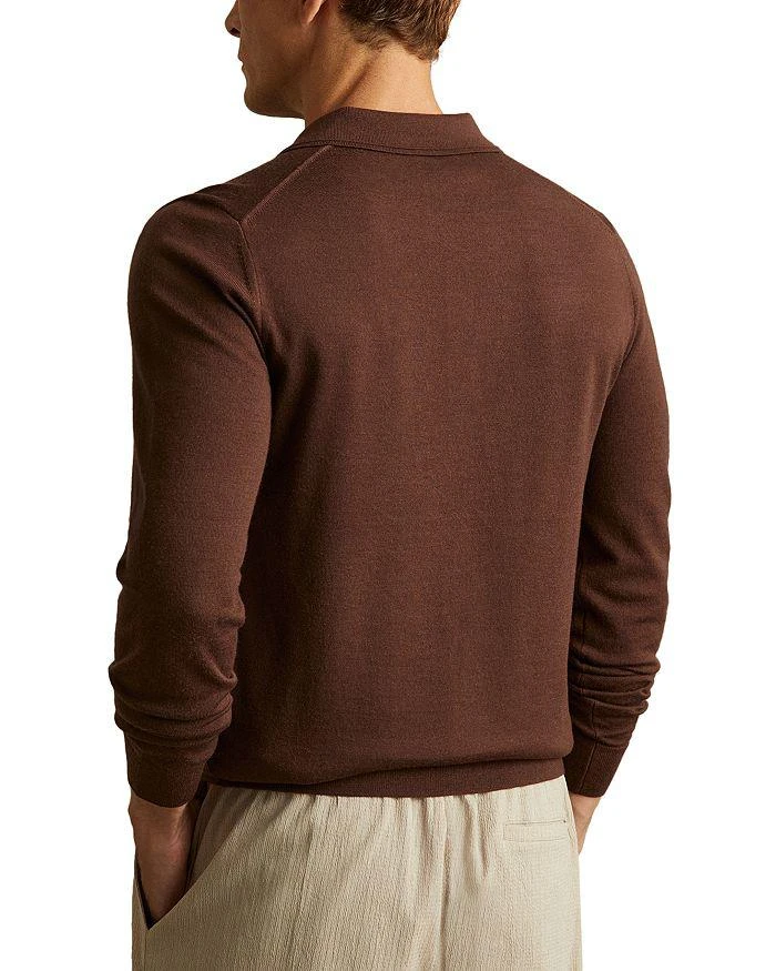 REISS Trafford Long Sleeve Polo Sweater 2