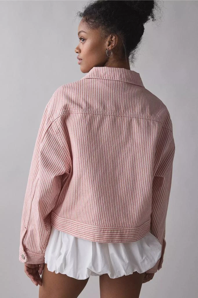 BDG BDG Yuri Striped Canvas Bomber Jacket 4