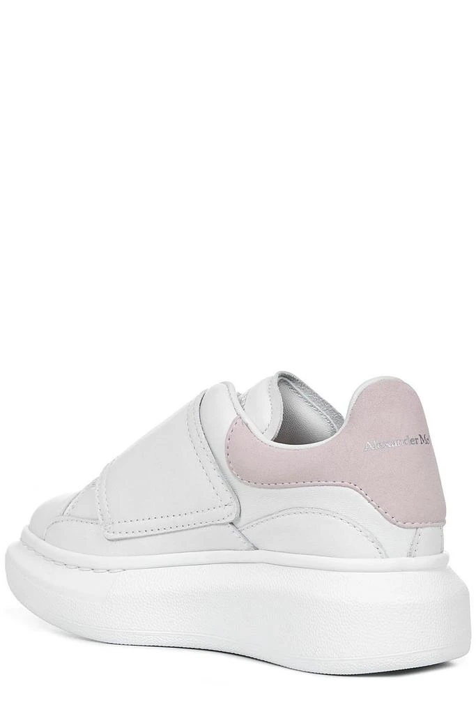 Alexander McQueen Kids Alexander McQueen Kids Round Toe Touch Strap Sneakers 3