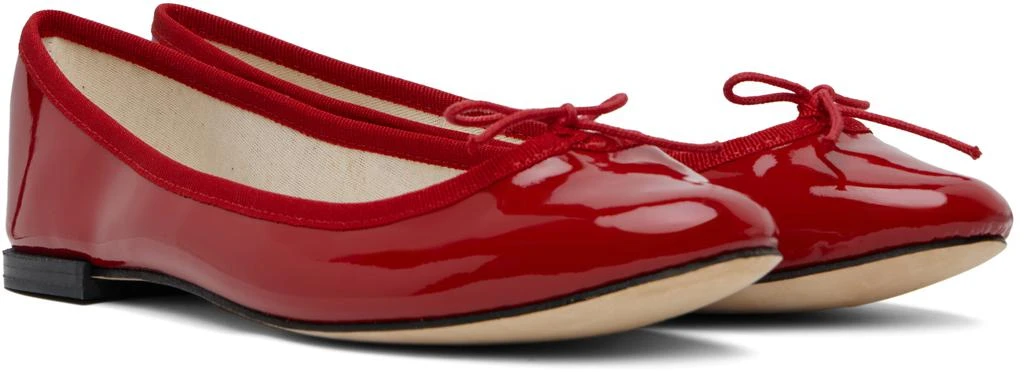 Repetto Red Cendrillon Ballerina Flats 4