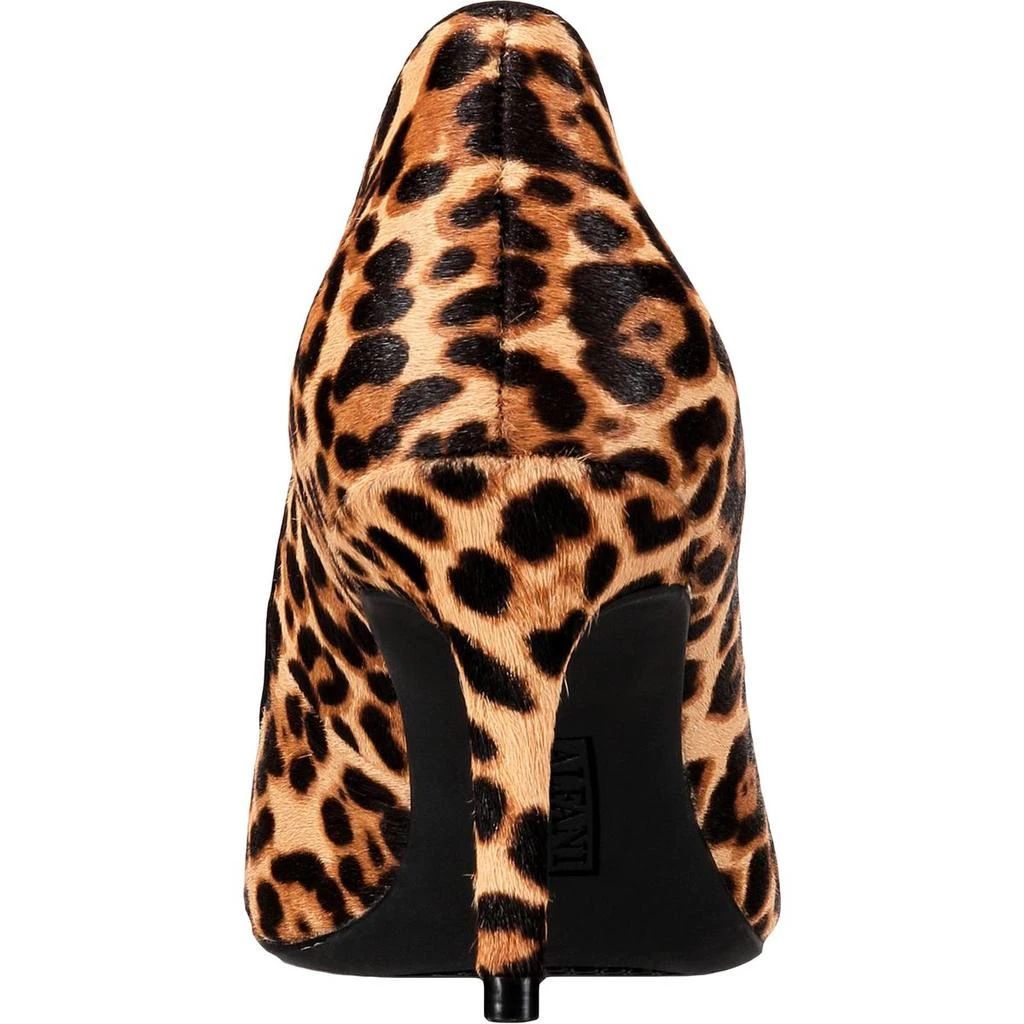 Alfani Jeules Womens Leather Animal Print Pumps 2
