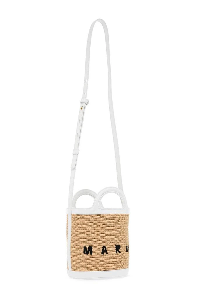 Marni raffia tropicalia bucket bag 3