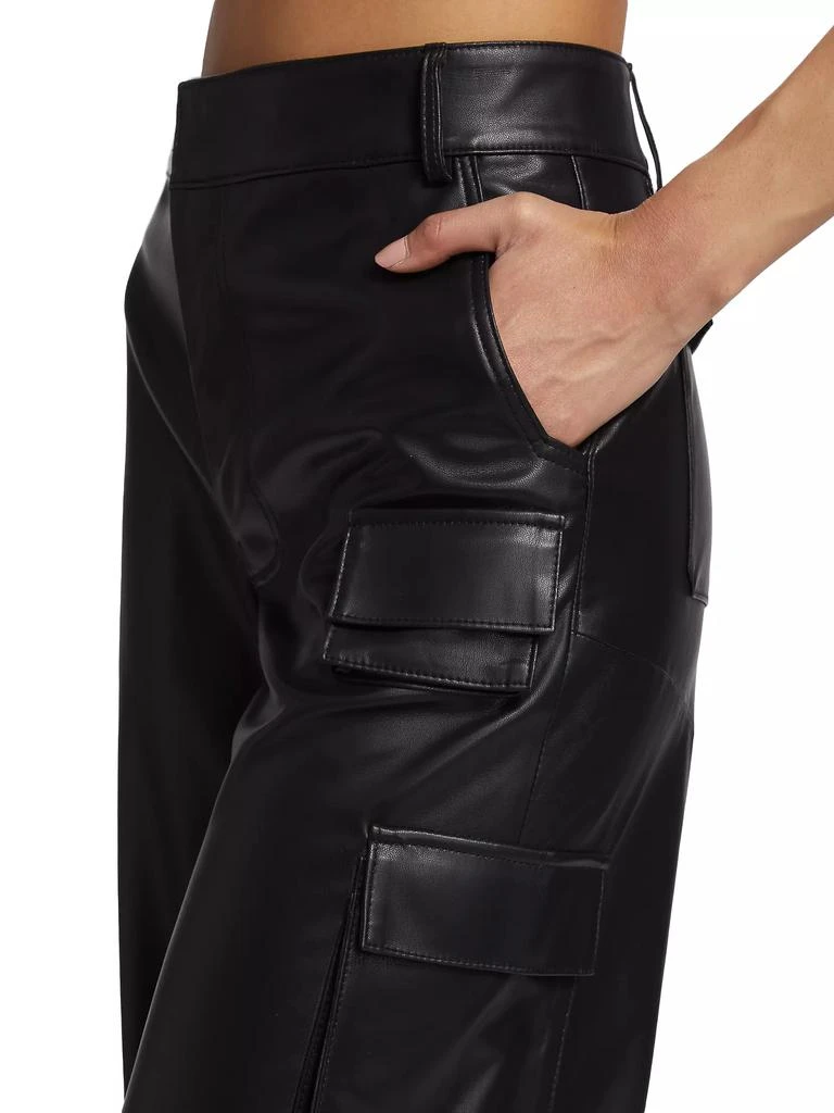 LaMarque Bobbi Vegan Leather Cargo Pants 6