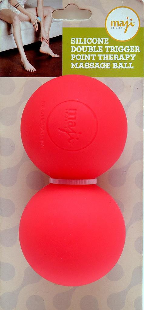 Maji Sports Silicone Double Trigger Point Ball