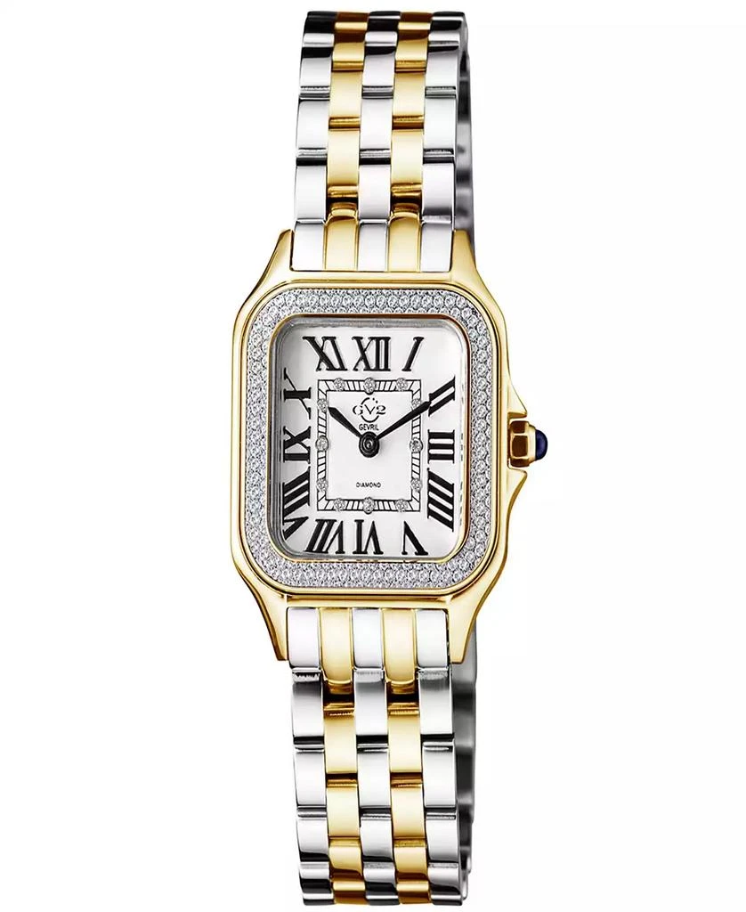 Gevril Women's Milan Swiss Quartz Two-Tone Stainless Steel Bracelet Watch 27.5mm 1