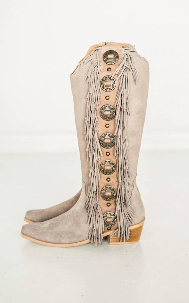 Naughty Monkey Naughty Monkey - Women's Rodeo Doll Fringe Boots 4