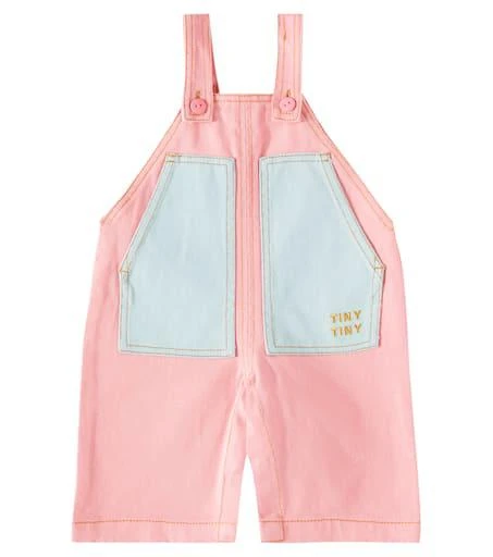 Tinycottons Baby colorblock cotton overall 1