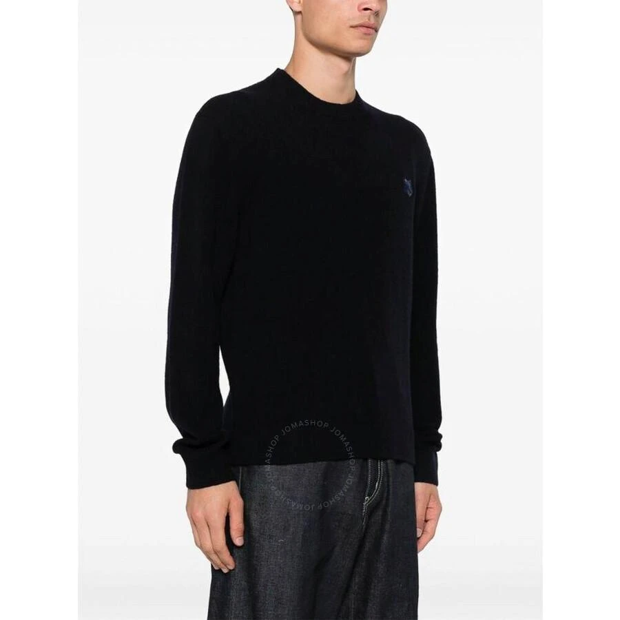 Maison Kitsune Fox Head Patch Lambswool Jumper 2
