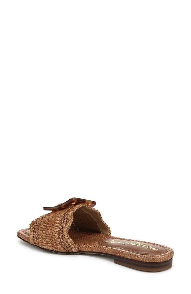 Sam Edelman Bambi Raffia Buckle Slide Sandal 2