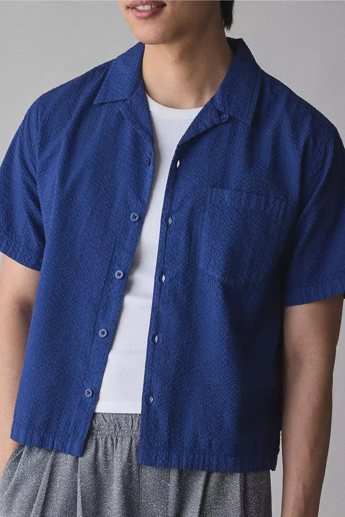 Standard Cloth Standard Cloth Liam Seersucker Textured Shirt 2