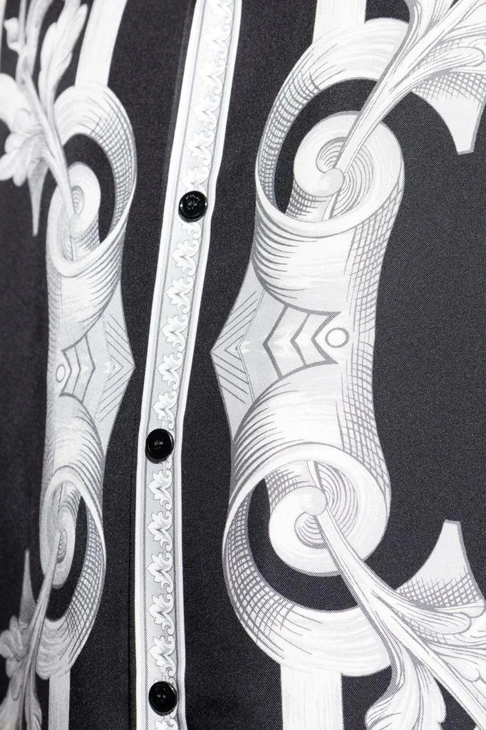 Versace Versace Pattern-Printed Short-Sleeved Shirt 5