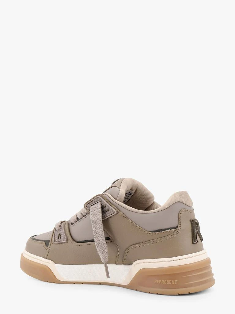Represent Studio leather sneakers with contrasting profiles 3