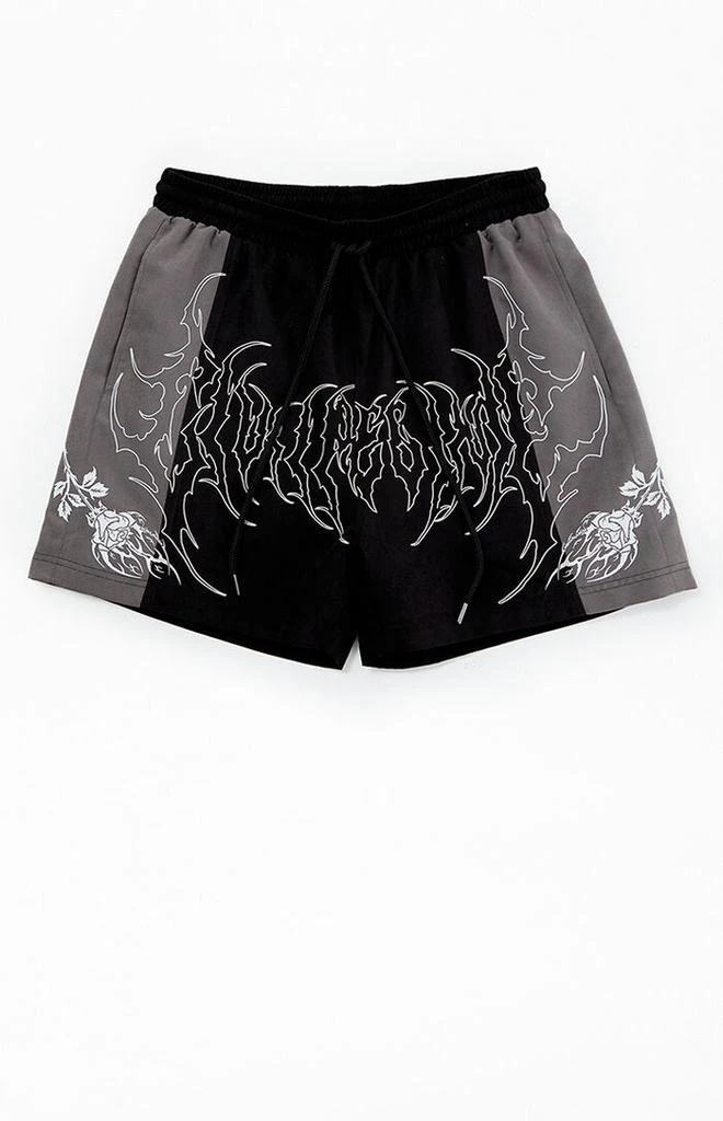Civil Black Duality Suede Shorts 1