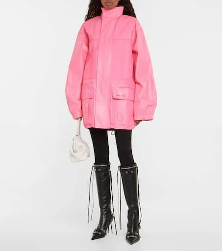 Balenciaga Cagole leather knee-high boots 2