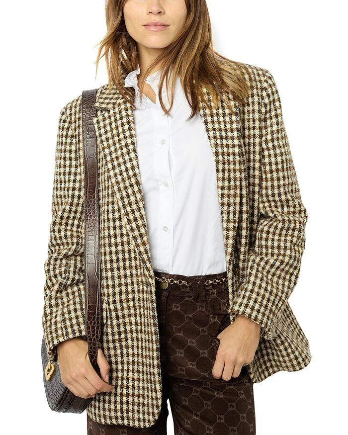 Gerard Darel Manuelle Single Breasted Blazer 1